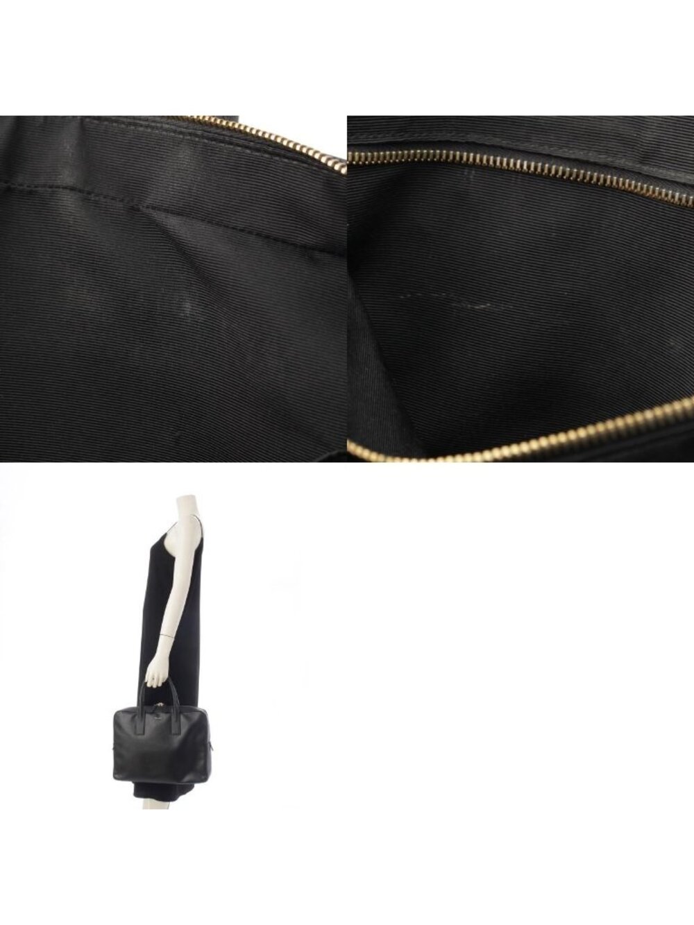 Saint Laurent Classic Museum Flat Leather Briefcase Black - Picture 10 of 10
